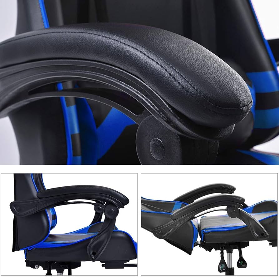 Amazon.co.jp: ゲーミングチェア オフィスチェア 収納式